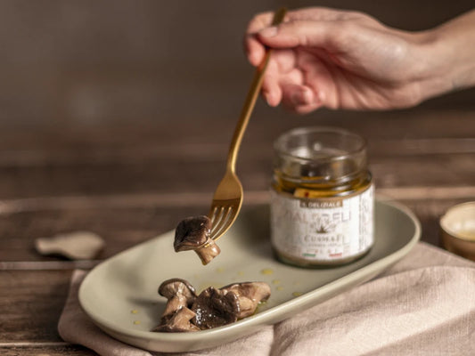 Funghi cardoncelli sott'olio