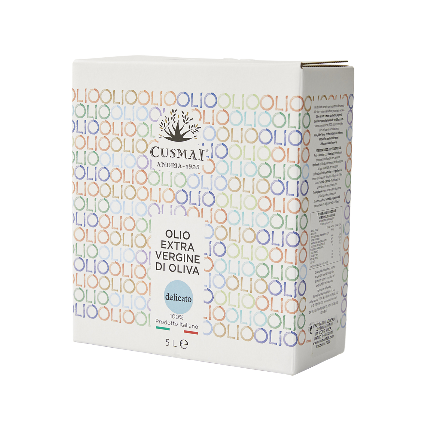 Olio extra vergine di oliva FRUTTATO LEGGERO (5 l)