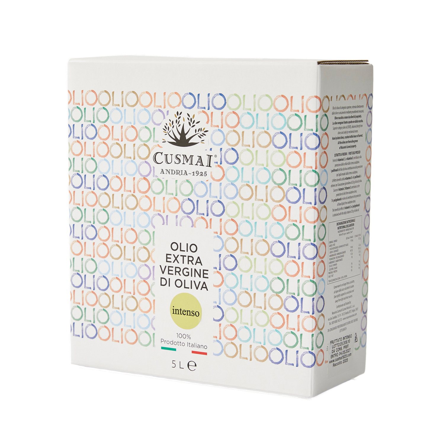 Olio extra vergine di oliva FRUTTATO INTENSO (5 l)