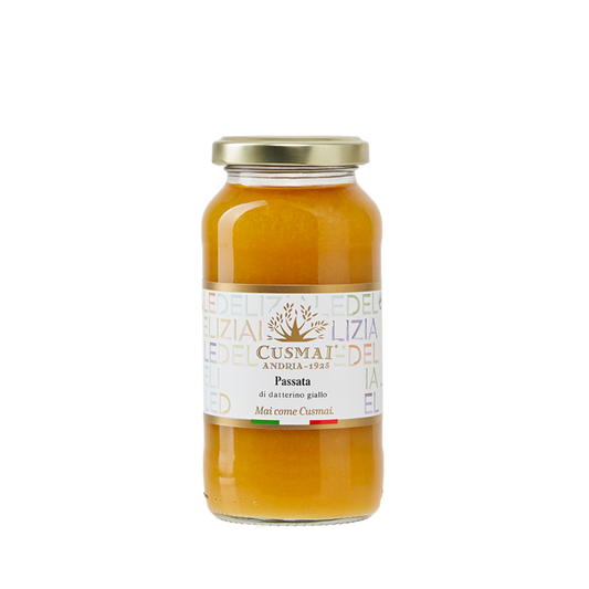Passata di pomodoro datterino giallo